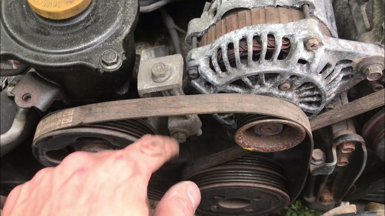 Subaru Forester Alternator Replacement How To - YouTube