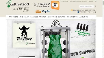 Cultivate3D - The Beast 3D Printer Firmware Upload