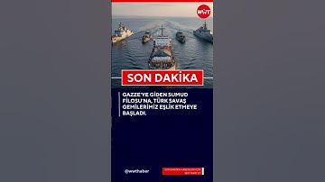 🚨 Gemilerimiz Sumud Filosuna eşlik etmeye başladı! #keşfet #türkiye #israil