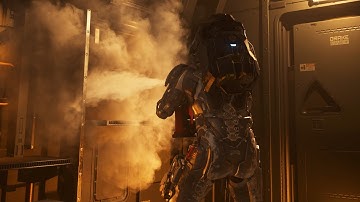 Star Citizen Engineering Tech-Preview | Fire Extinguisher Gas Cloud Visual Effects