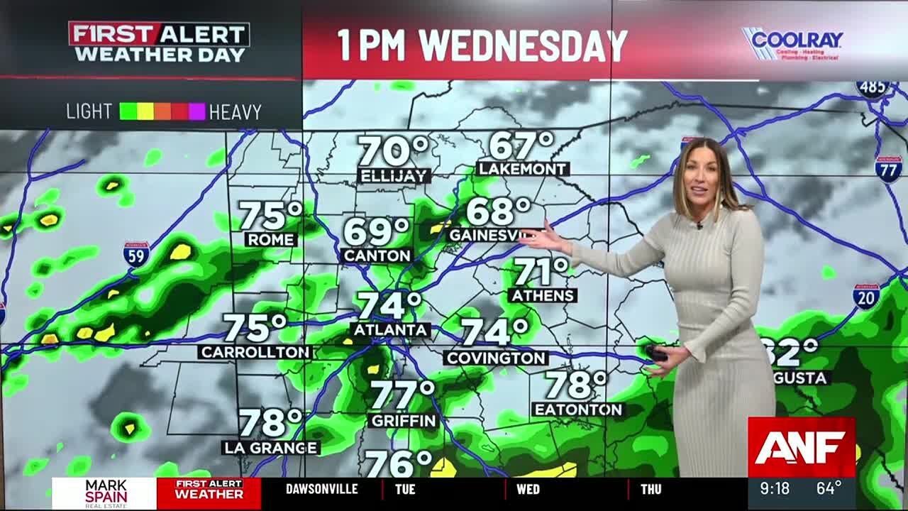 First Alert Forecast: Our First Chance at Measurable Rain in a Month ...