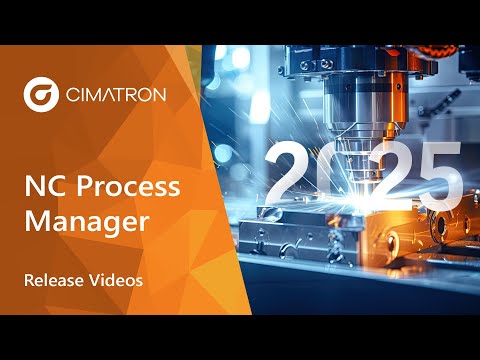 NC Process Manager | Cimatron 2025 - video from Cimatron