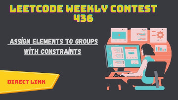 Assign Elements to Groups with Constraints | leetcode weekly contest 436 solutions