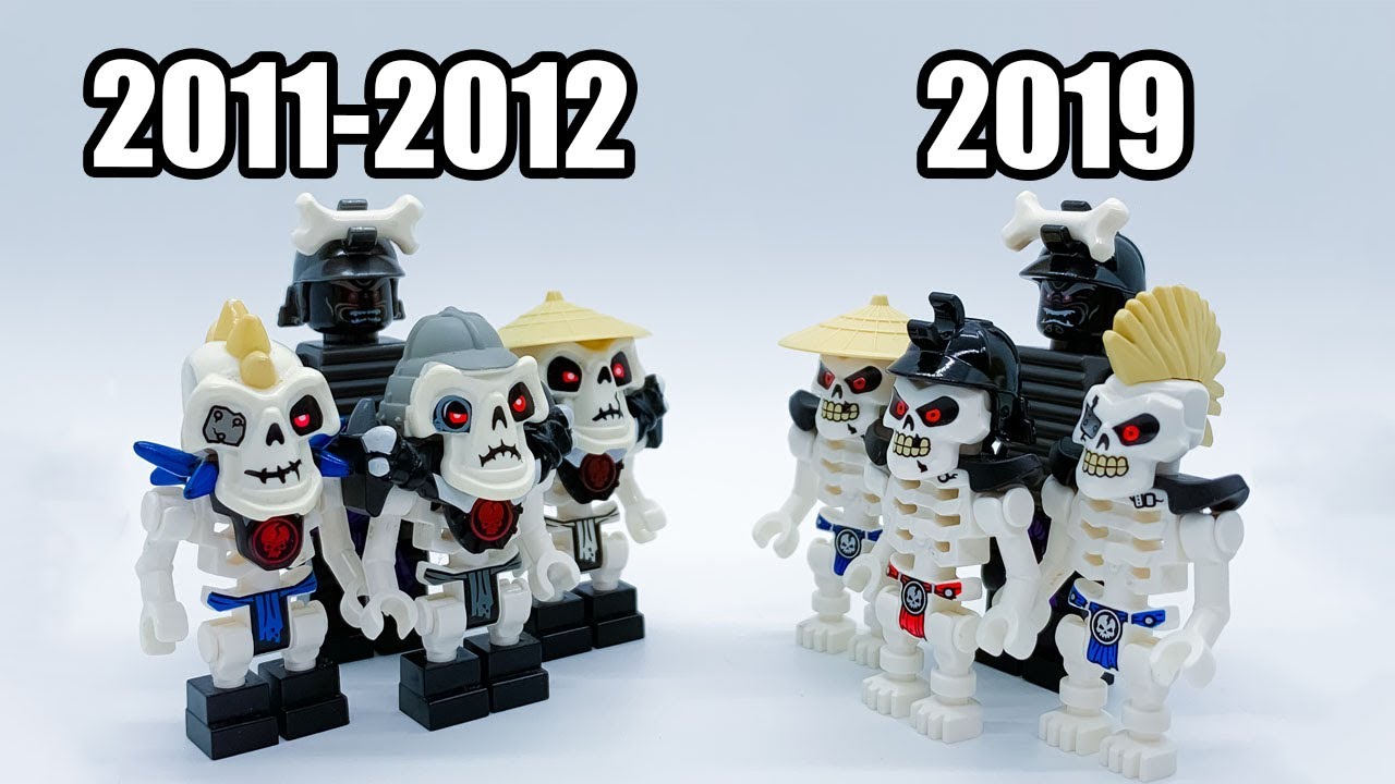 Which LEGO Ninjago Skulkin and Garmadon are Better? Ninjago Legacy vs.  Original Comparison! - YouTube