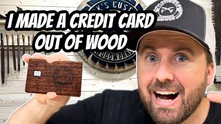 I Made The World’s Only Walnut Credit Card by Nick’s Custom Woodworks 1,913 views 11 months ago 7 minutes, 2 seconds