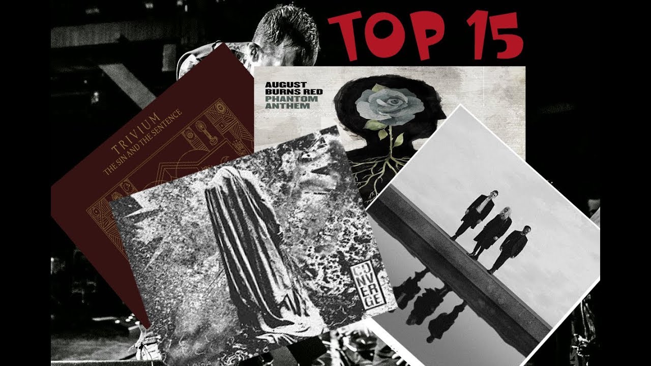 TOP 15 ÁLBUMES DEL 2017(CORE,ALTERNATIVE,METAL) -