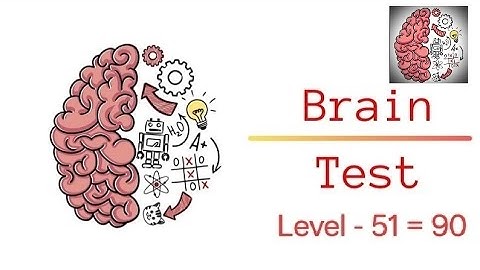 Brain test : Tricky puzzle || Level - 51 = 90 || #gameplay 