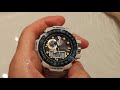 Casio G-Shock GWN-1000 E-8AJF button combination for &quot;hiding&quot; hands to 2 o&#39; clock position .