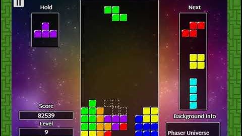 Tetris Clone by Caio Marchi (Phaser)