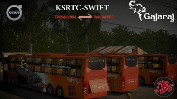 KSRTC Gajraj Live Inaugral Trip From Trivandrum to Bangalore  #ksrtcswift ,#gajraj ,#vecv