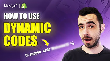 How To Create & Add Dynamic Shopify Discount Codes In Klaviyo (Klaviyo Tutorial For Beginners)