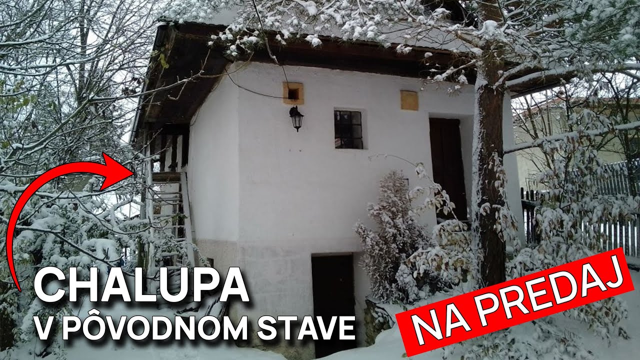 Na predaj chalupa v pohorí Vtáčnik v obci Radobica-Banská │ CHALUPA NA PREDAJ