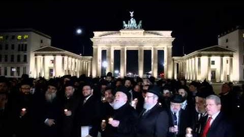 Kristallnacht Remembered In Berlin March