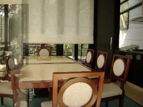Cortinas romanas persianas y cortinas bogotá colombia salas ... Cortinas de comedor