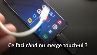 Telefon cu ecran spart fără touch - cum se folosește ?