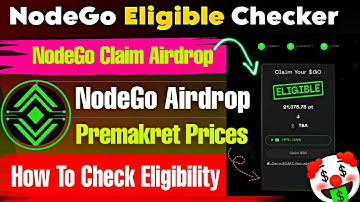 NodeGo Airdrop Eligibility Check | NodeGo Airdrop Claim Update Today | NodeGo Airdrop Checker Live