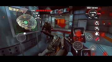 Dead Trigger - Gameplay Walkthrough Part 39 - The Bunker 2nd Floor (IOS, Android)