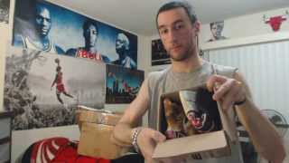 Unboxing Rare Chicago Bulls Double 3-Peat Dynasty T-Shirt 1080P