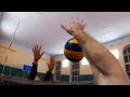 Amateur volleyball  from first person  egor pupynin live