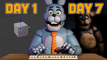 I Created a FNAF Game in One Week