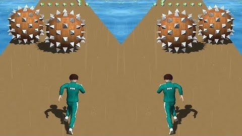 Squid Game Survival Challenge Run 3D : All Levels Gameplay Walkthrough - iOS, Android