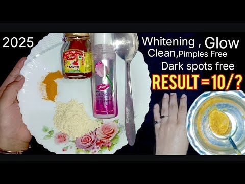skin whitening best home remedy | face pack for glowing skin homemade ...