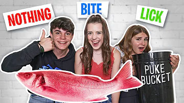 EXTREME Bite, Lick, or Nothing Food CHALLENGE **DISGUSTING** |Symonne Harrison