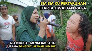 NIA DIRGHA MAMPU MENGHIPNOTIS ORANG INI DENGAN LAGU MENGEJAR BADAI  COVER IRAMA DOPANG