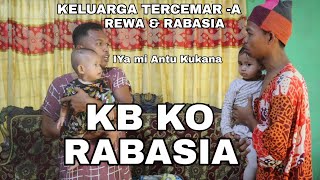 Part1| KB KO RABASIA ( Keluarga Tercemar -A ) Rewa Dan Rabasia ||Komedi Bugis Makassar ||