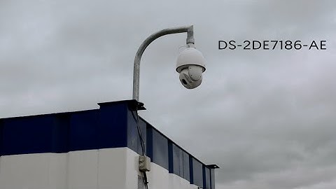HikVision DS-2DE7186-AE Speed Dome, DS-2CD2032F-I & DS-2CD2712F-IS "Celius CCTV Site Surveillance"