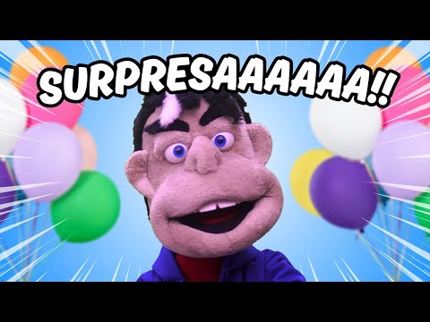 Mecha recebe uma festa surpresa - Teatro Gil e Cris Emoções