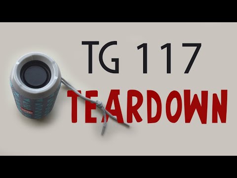 TG 117 Teardown - Disassembly (10W Wireless Bluetooth Speaker)