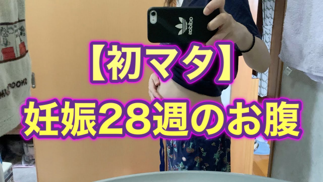 妊娠28週 毎日お腹大きくなります Youtube 妊娠28週 毎日お腹大きくなります Youtube