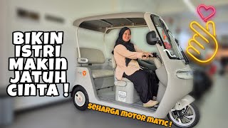 FOR THE PRICE OF AN AUTOMATIC MOTORCYCLE, IT FEEL LIKE A CAR⁉️YADEA ELECTRIC THREE-WHEEL MOTORCYC...