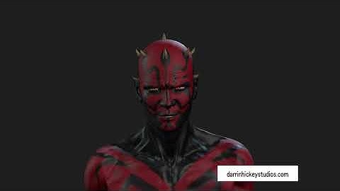 Darth Maul Animation Test!