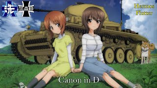 Girls und Panzer Tribute - Canon in D (Miho & Maho)