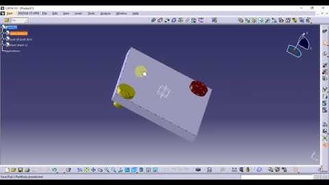 How To Automatically Assemble Part File In CATIA V5/V6 By Importing Only Without Contraint