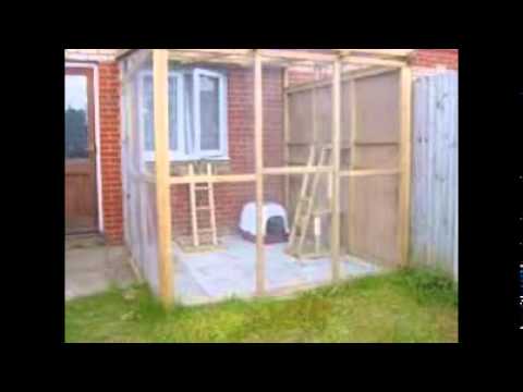 Outdoor Cat Kennels - YouTube