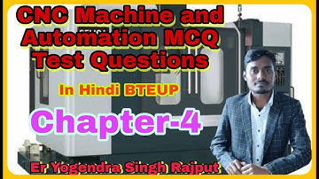 CNC Machine and Automation MCQ Test Answer Chapter 4