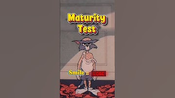 99% of Peoples Fail This Maturity Test ❌