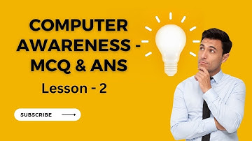 Control unit, arithmetic and logic unit MCQs | Cmoputer Awareness| IBPS RRB PO | RBI |Railways, SSC