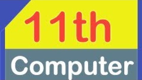 11th Computer Science - Chapter-5 - Working with Windows Operating System(Part-3)