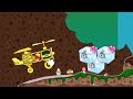 Bad Piggies - ROBOT PIG TAKING CRATE AND MEET ANGRY BIRDS ON A GOLDEN PLANE!