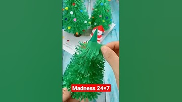 Thumbnail of DIY Christmas tree | christmas decoration ideas | christmas crafts | how to make christmas tree