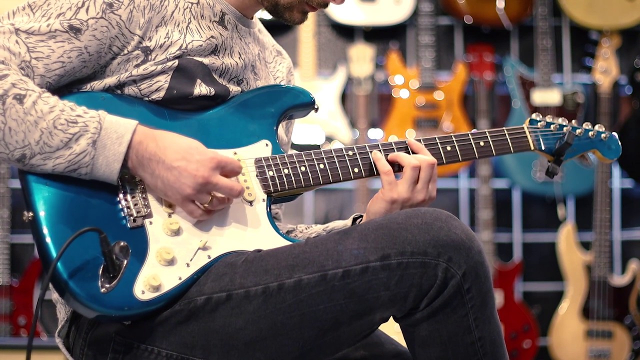 Fender Stratocaster Matching Head ST62-AS Anniversary '40 Услышать за 60 секунд.