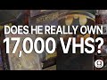 Meet the collector that owns 17000 vhs