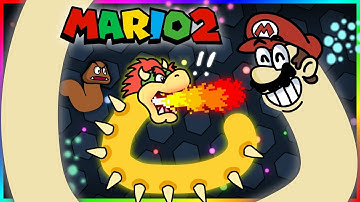 🍄Mario Bros Slither.io Cartoon 2🐍【Mario Cartoon Animation】