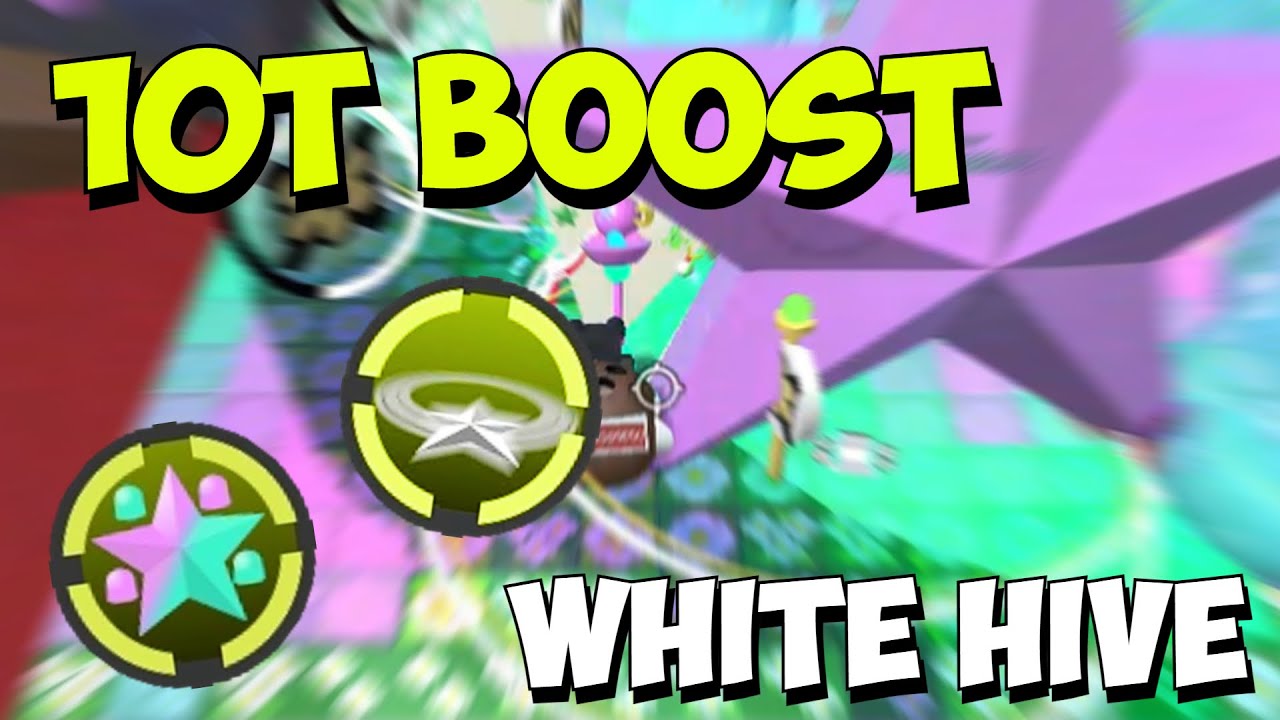 Trash 10T White Hive Boost (Honeyday) | Roblox Bee Swarm Simulator ...