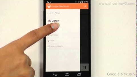 Google Nexus 5 - Remove Song From Playlist
