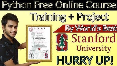 Free Python Course by Stanford University | Live Classes by Professors | For Programming Beginners